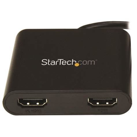 USB to Dual HDMI Adapter - 4K - External Video Card - USB to HDMI ...