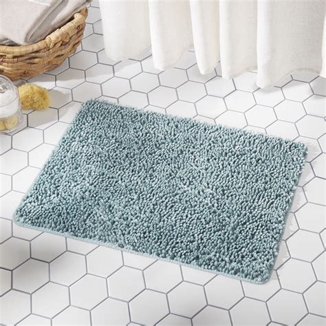 SoHome Spa Step Luxury Chenille Bath Mat 26x44, Super Absorbent and ...