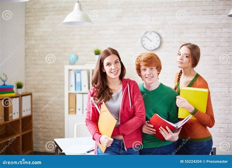 Happy friends stock photo. Image of person, academic - 55224204