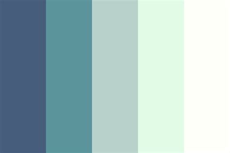 Calm Ocean Swim Color Palette