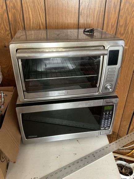 Krups toaster, oven, and Panasonic microwave - Legacy Auction Company