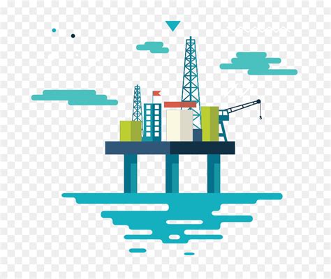 Oil Rig Vector at Vectorified.com | Collection of Oil Rig Vector free for personal use