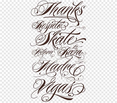 Lettering Cursive Script typeface Tattoo Font, ink, text png | PNGEgg