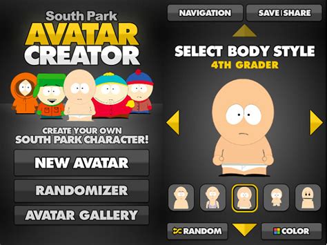 South Park Avatar Creator