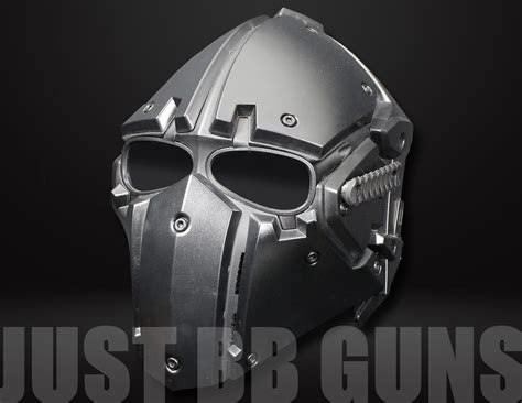 Airsoft Tactical Helmet with Full Face Mask at Just BB Guns Ireland