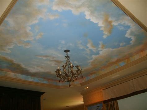 List Of Cloud Murals Ceilings With Low Cost | Home decorating Ideas