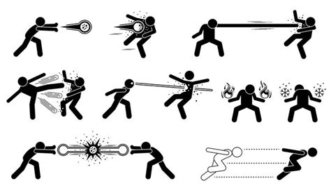 Street Fighter Stick Figures Stickman Fighting Fighter Power - Etsy | Stick figure fighting ...