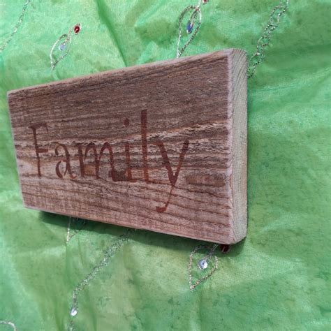 Family Rustic Sign – ReCherished Crafts