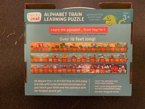 Alphabet Train Learning Puzzle