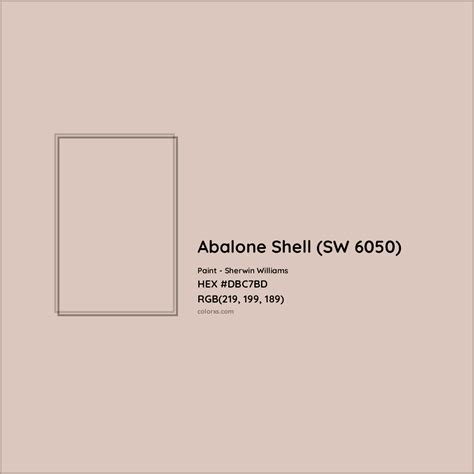 Sherwin Williams Abalone Shell (SW 6050) Paint color codes, similar paints and colors - colorxs.com