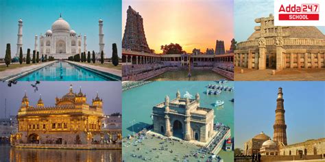 Famous Historical Monuments of India with Names and Pictures