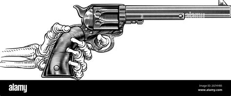 Skeleton Hand Holding Gun