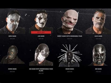 Slipknot Masks - The Biggest Slipknot Mask Collection In The World Video Nextmosh : People like ...