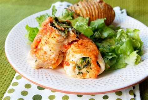 Baked Stuffed Fish Fillets - Jamie Geller