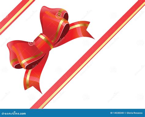 Ribbon Gift stock illustration. Illustration of presenting - 14538340