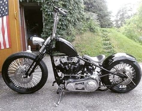 Untitled | Harley bobber, Harley davidson bikes, Classic harley davidson