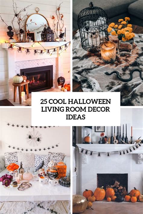 25 Cool Halloween Living Room Decor Ideas - DigsDigs