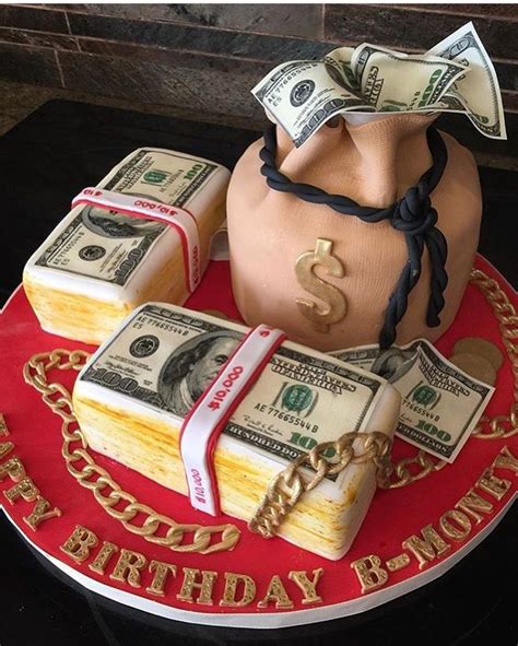 Who wouldn't want a money bag cake stuffed with edible money! By ...