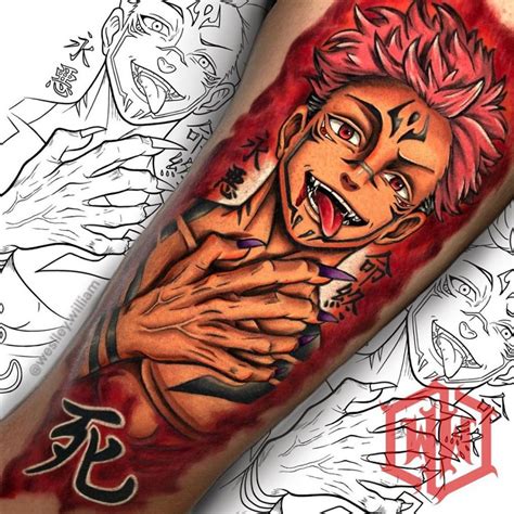 18+ Sukuna Tattoo Irl - GeraldineRobbie