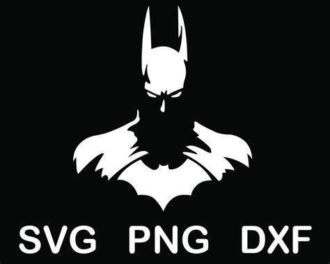 Batman Svg Batman silhouette svg Dark knight svg Cut file | Etsy