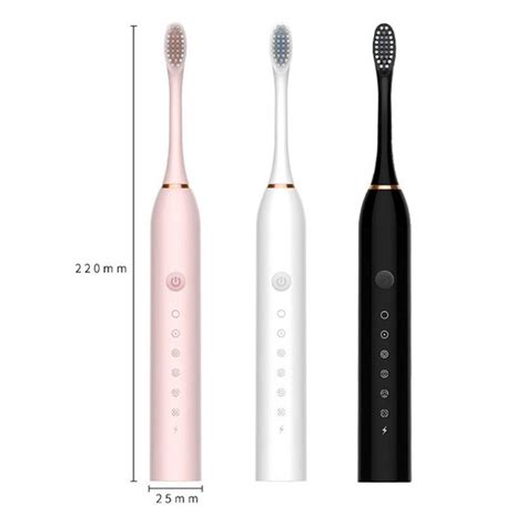 Electric Toothbrush Rechargeable Electronic Whitening Teeth Berus Gigi ...