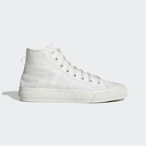 adidas Nizza RF Hi Shoes - White | adidas LK