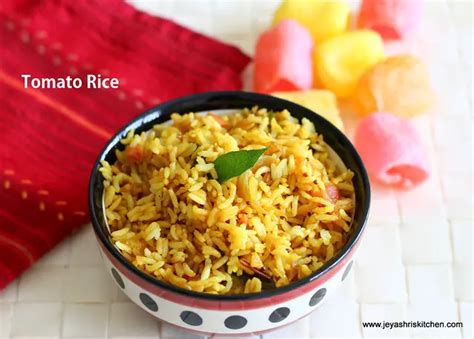 Tomato-rice - Jeyashri's Kitchen