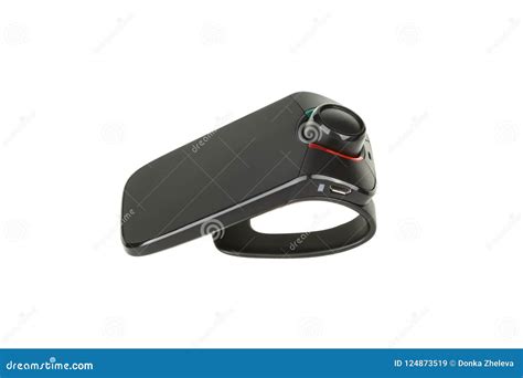 Bluetooth Hands-free Car Kit Isolated on White Background, with Clipping Path Stock Image ...