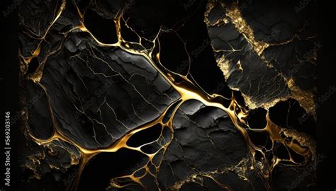 Black-gold marble abstract background texture. Luxury design for ...