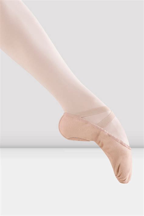 Ladies Pump Canvas Ballet Shoes, Pink – BLOCH Dance US