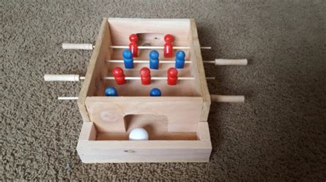 25 Fun DIY Foosball Table Ideas To Make At Home - DIYnCrafty