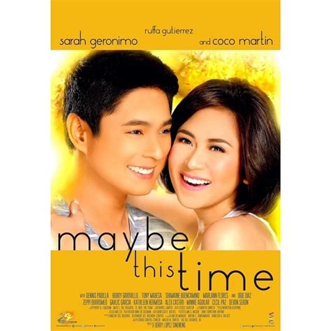 'Maybe This Time' - Official Poster - The Ultimate Fan