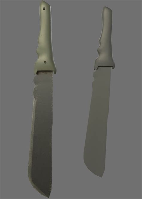 Free machete weapon 3D model - TurboSquid 1349099