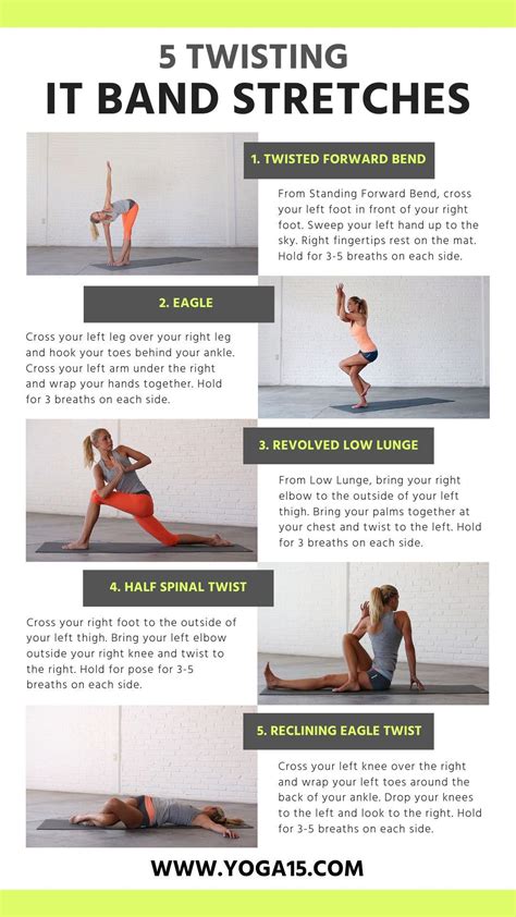 5 Best IT Band Stretches : r/Yoga15