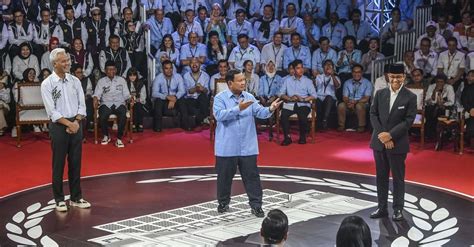 Kata-Kata Penutup Anies, Prabowo, & Ganjar di Debat Capres 2024