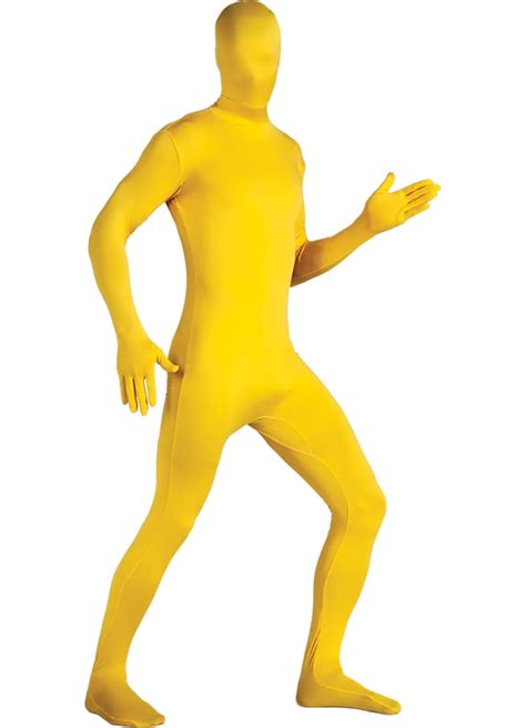 Yellow Bodysuit Adult Halloween Costume - Walmart.com