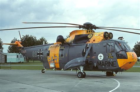 German Westland Sea King Mk41, at Keil-Holtenau, 1980 : Helicopters