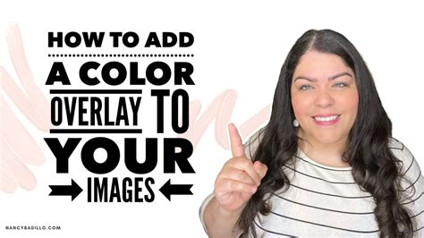 How To Add A Color Overlay To Your Images | Canva Tutorial - YouTube