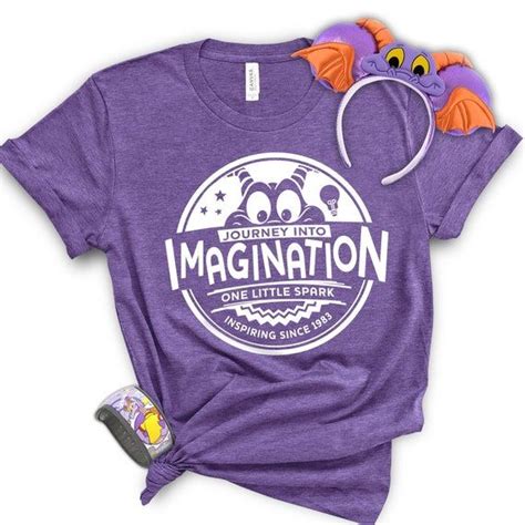 Figment, Journey Into Imagination, One Little Spark, EPCOT, Disney Vacation Shirt, Figment Shirt ...