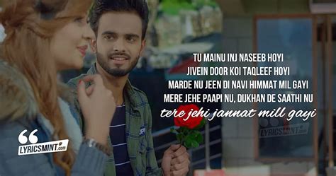 JANNAT LYRICS - Aatish | New Punjabi Song 2017