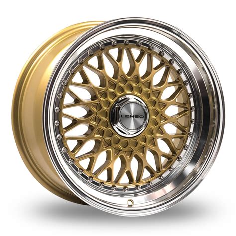 Lenso BSX Gold 17" Alloy Wheels - Wheelbase