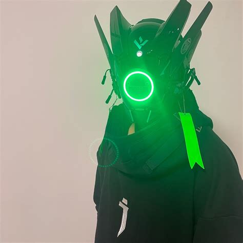 TO Cyberpunk Techwear LED Mask – Techwear On