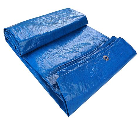 Waterproof Blue Tarpaulins 110gsm - 4.5mx4.5m - Tarpaulins Cover