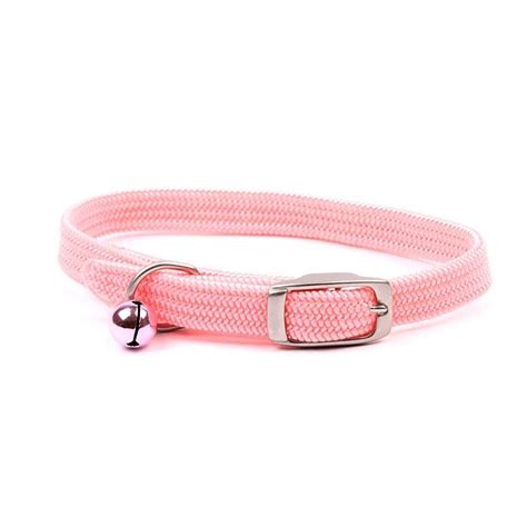 Plain Pink Cat Collar | Great & Small