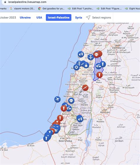 Online Military Map of Israel-Hamas War | NextBigFuture.com