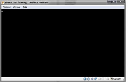 Black screen problem while installing Ubuntu in VirtualBox - Windows 7 Forums