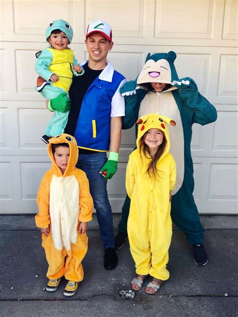 Group family Halloween costumes Pokémon | Pokemon halloween costume, Family themed halloween ...