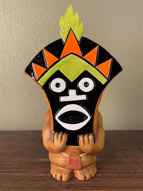 Tiki Mug: Scooby Doo Witch Doctor Mask Mug - by Tiki Rob | mytiki.life