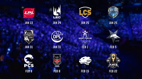 2020 LoL Esports Season Begins Jan 13th – League of Legends