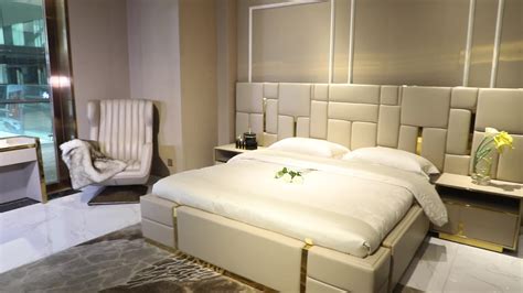 Luxury Italian Bedroom Set Furniture King Size Modern Italian Latest ...